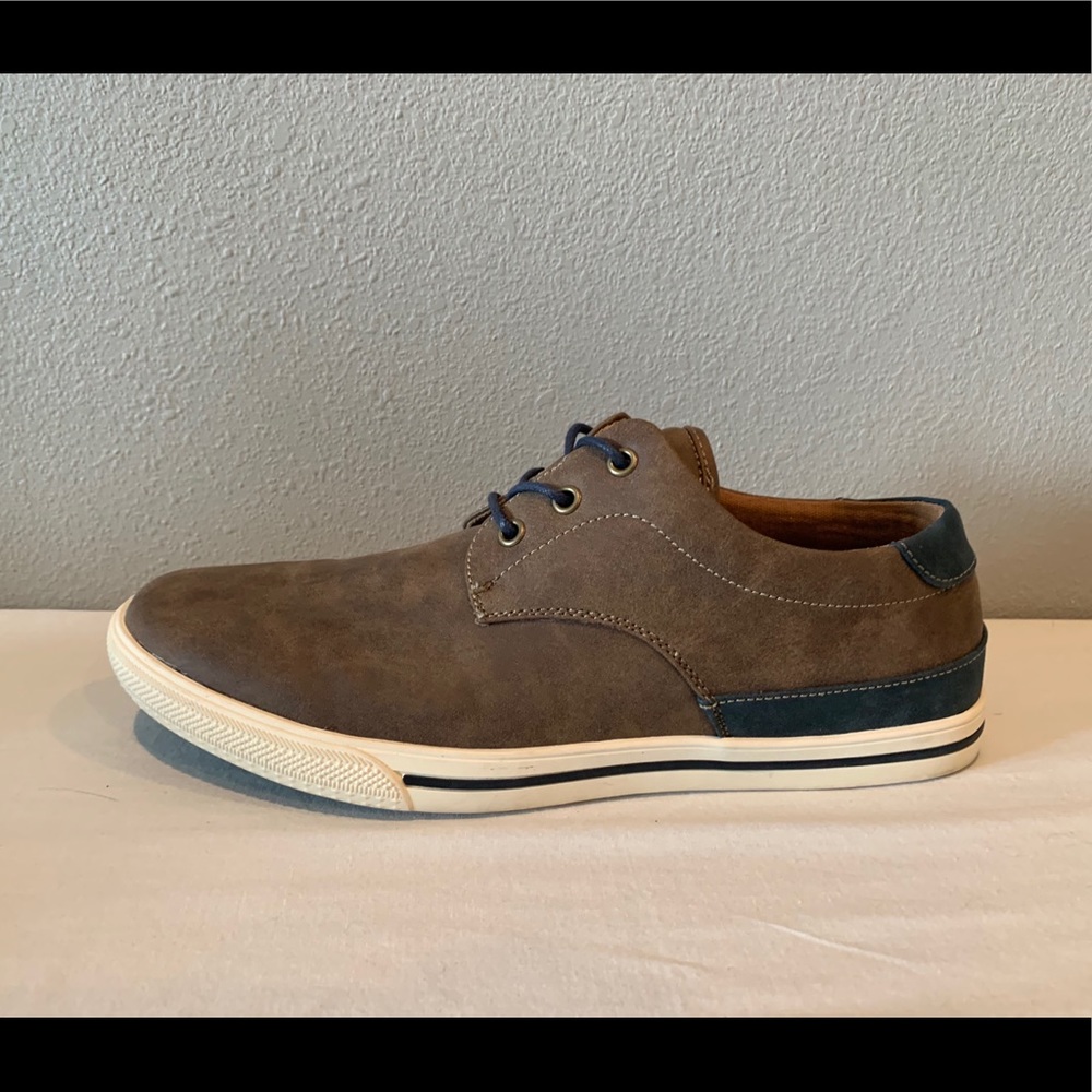 Robert David Brown Casual Minimalist Dress Shoes